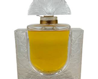 Lalique French Crystal Giant Scent Factice Bottle
