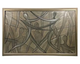 Raymond Karpuska b.1952 Abstract Figural Painting