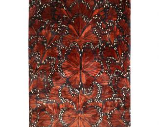 Alexander McQueen Monarch Fire Butterfly Area Rug