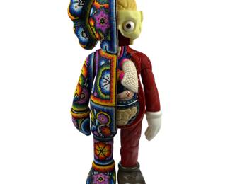 Rick Wolfryd CHROMA b1953 Bead Art Over After Kaws