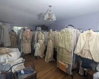 The gown and lace room.  By appointment only.