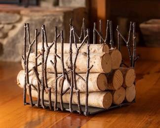 wood rack