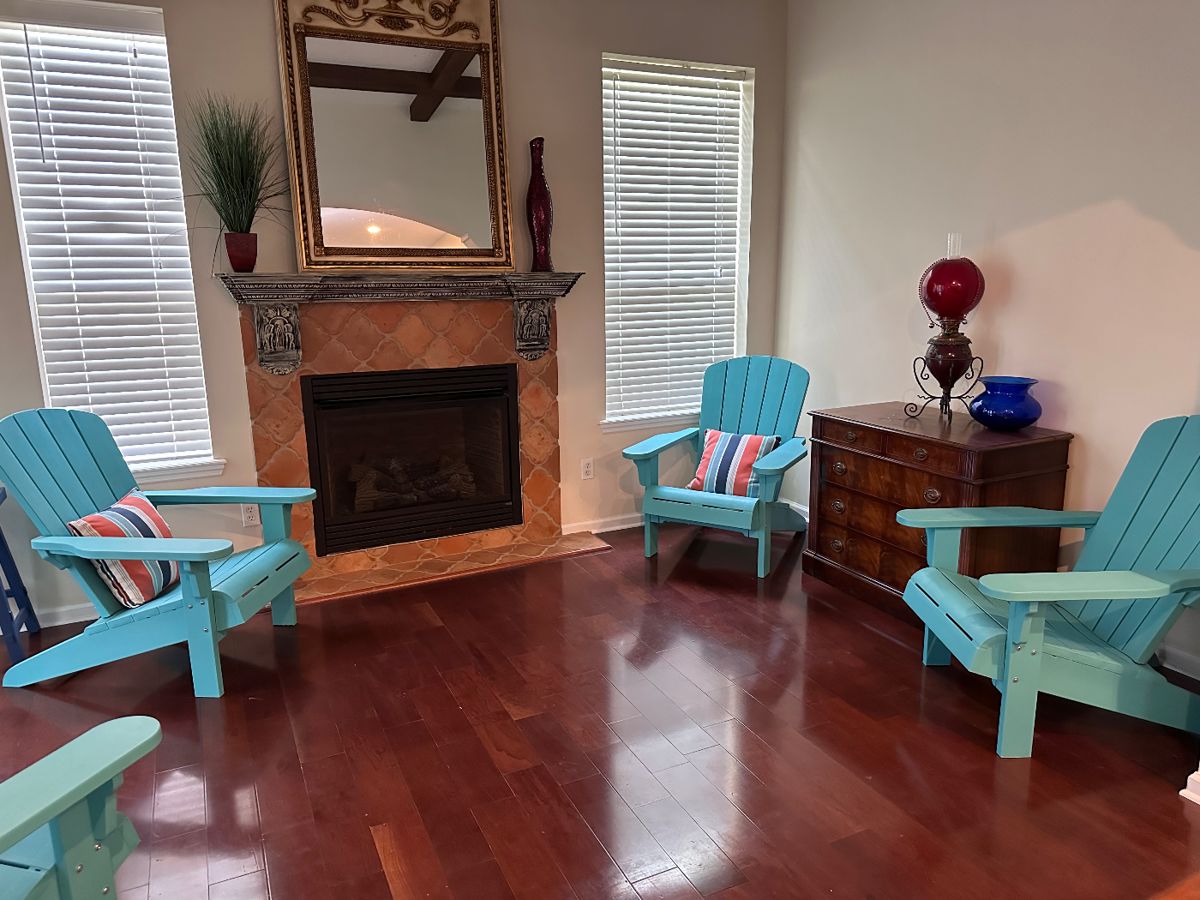 4 All Weather Adirondack Chairs