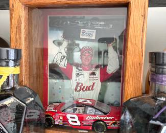 Signed NASCAR memorabilia Dale Earnhardt Jr.