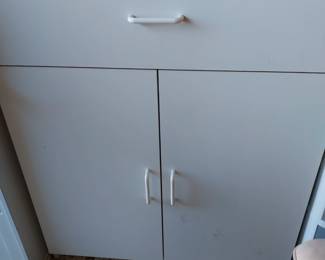 White cabinet