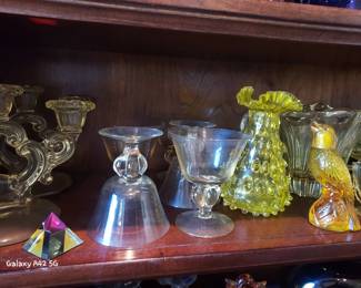 Glassware in description 