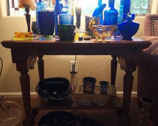 Glassware in description 