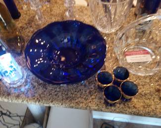 Glassware in description 