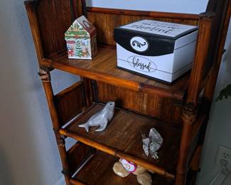 Boho folding shelving