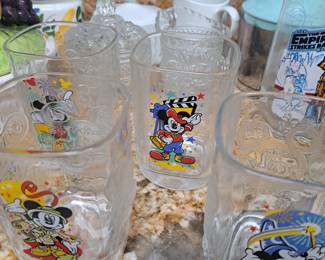 Disney Collectible glass set