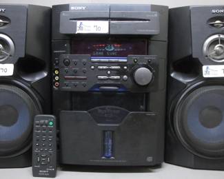 SONY MHC-MG110 MICRO STEREO SYSTEM WITH REMOTE