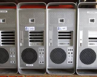 LOT OF 4 MAC PRO INCLUDING A1188 S/N G88441HNXYK, A1186 S/N G8802108XYK, A1289 S/N YM0230DV4PC, A1186 S/N G88303AXYK