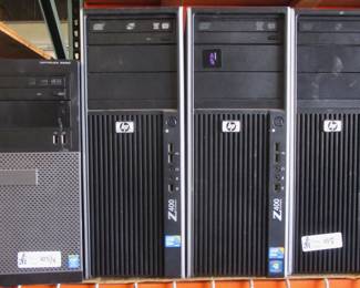 LOT OF 4 COMPUTERS INCLUDING Z400, DELL