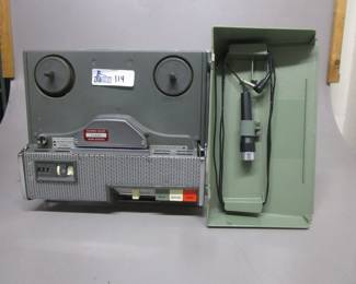 WOLLENSAK 3M 1520 MAGNETIC TAPE RECORDER