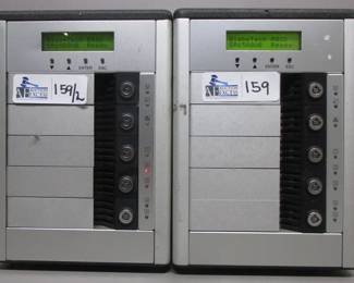 LOT OF 2 DESKTOP RAIDS WITH 500 GB DRIVES