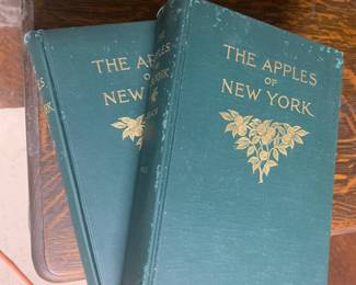 Library 
2vl Apples of NY books