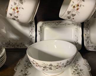 Living Room 
Set of dishes-John Maddock & Sons