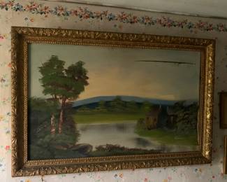 Green Bedroom 
Painting-as is