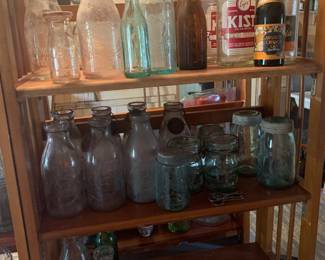 Kitchen 
Milk & Soda bottles 
