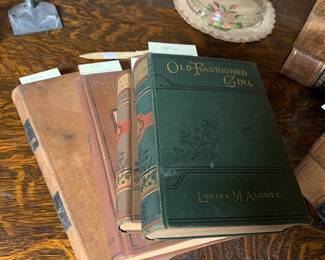 Library Room 
Louisa Alcott books