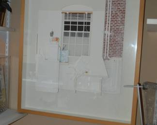 Studio Window by  Guenther Riess signed