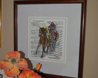 Derby Watercolor signed