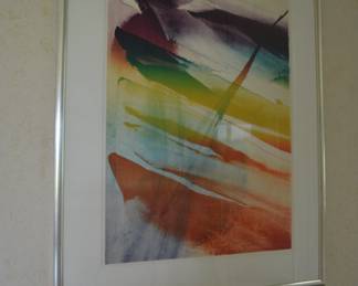 Abstract fine art framed