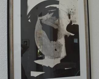 Abstract fine art framed 