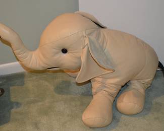 Leather elephant