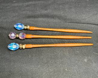 3 Vintage Hair Pins