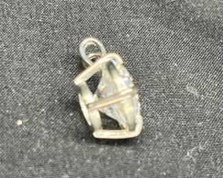 10ct Brilliant Cut CZ Pendant