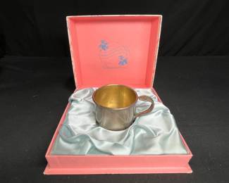 Rogers Sterling International Silver Baby Cup