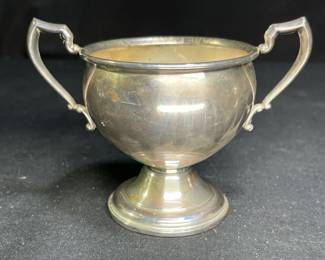 La Pierre Weighted Sterling Cream & Sugar