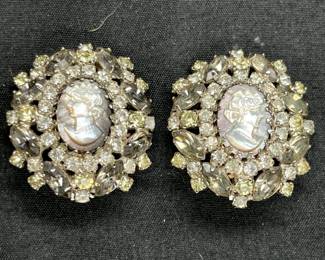 Hobé & other Clip on & Screw Back Earrings