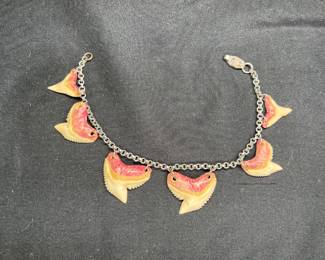 Vintage Shark Tooth Bracelet