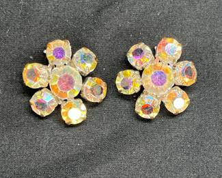 Hobé & other Clip on & Screw Back Earrings