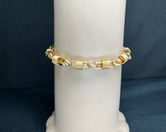 3 VTG Bracelets & 2 VTG Earrings, Monet & More