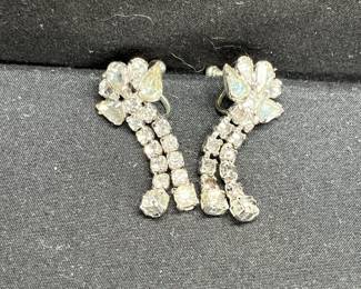 Hobé & other Clip on & Screw Back Earrings