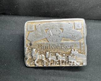 Markatron Budweiser Genuine Belt Buckle