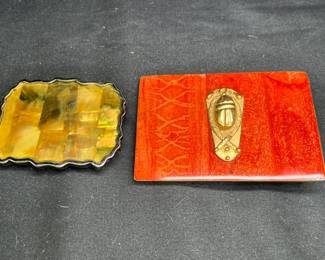 2 Ladies Belt Buckles