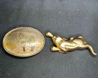 Panther & Horse Belt Buckles