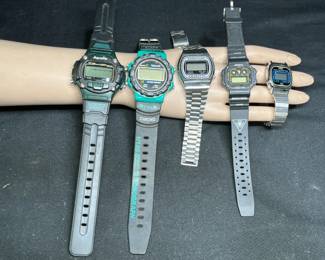4 Watches & a Timex Countdown Timer