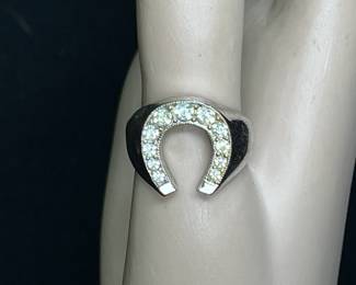 10K Gold Filled Horseshoe Ring