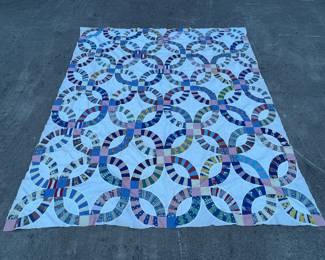 Wedding Ring Quilt Top