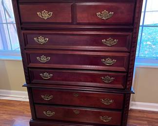 Bassett tall dresser