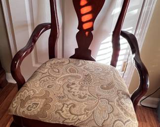 Upholstered armchair