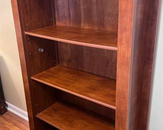 Wood bookcase