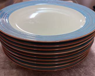 Gibson stoneware plates