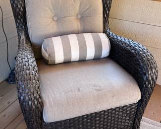 Resin wicker patio furniture