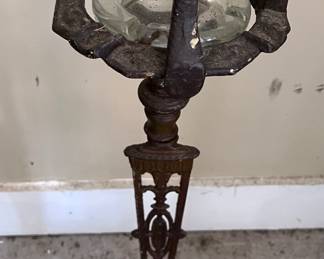 Vintage cast iron ashtray